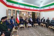 دیدار امام جمعه شهرستان خرمدره با مسئولان دامپزشکی شهرستان به مناسبت هفته دولت