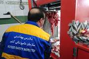 گزارش تصویری از بازدید مورخ ۲۳ اسفند تیم مشترک دامپزشکی و بهداشت با هدف  کنترل و نظارت بهداشتی از واحدهای عرضه فرآورده‌های خام دامی شهرستان ایجرود 
