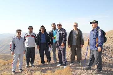 تیم کوهنوردی اداره کل دامپزشکی استان زنجان