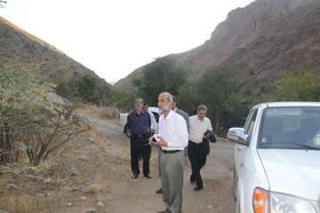 بازدید ریاست سازمان دامپزشکی از منطقه شکار ممنوع خرمنه سر شهرستان طارم استان زنجان