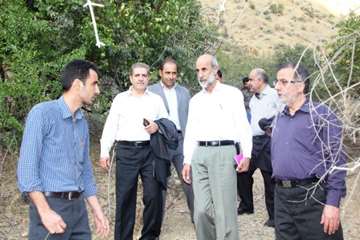 بازدید ریاست سازمان دامپزشکی از منطقه شکار ممنوع خرمنه سر شهرستان طارم استان زنجان