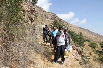 تیم کوهنوردی اداره کل دامپزشکی استان زنجان