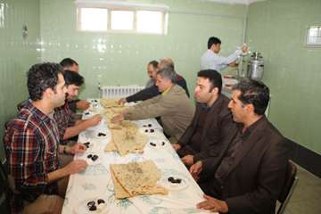 مراسم صبحانه سالم به مناسبت هفته سلامت