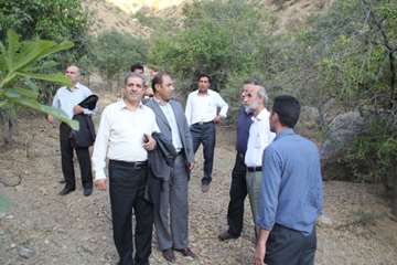 بازدید ریاست سازمان دامپزشکی از منطقه شکار ممنوع خرمنه سر شهرستان طارم استان زنجان