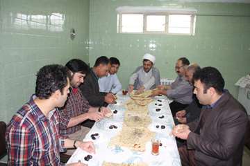 مراسم صبحانه سالم به مناسبت هفته سلامت