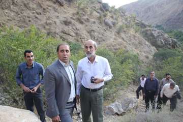 بازدید ریاست سازمان دامپزشکی از منطقه شکار ممنوع خرمنه سر شهرستان طارم استان زنجان