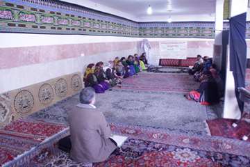 برگزاری کلاس آموزشی به مناسبت دهه فجر در روستای ایلجاق