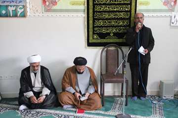 مراسم پرفیض زیارت عاشورا در دهه اول ماه محرم در اداره کل دامپزشکی زنجان