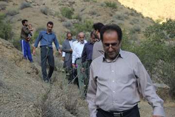 بازدید ریاست سازمان دامپزشکی از منطقه شکار ممنوع خرمنه سر شهرستان طارم استان زنجان