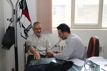 اجرای طرح غربالگری کارکنان اداره کل دامپزشکی استان زنجان به مناسبت هفته سلامت