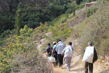 تیم کوهنوردی اداره کل دامپزشکی استان زنجان