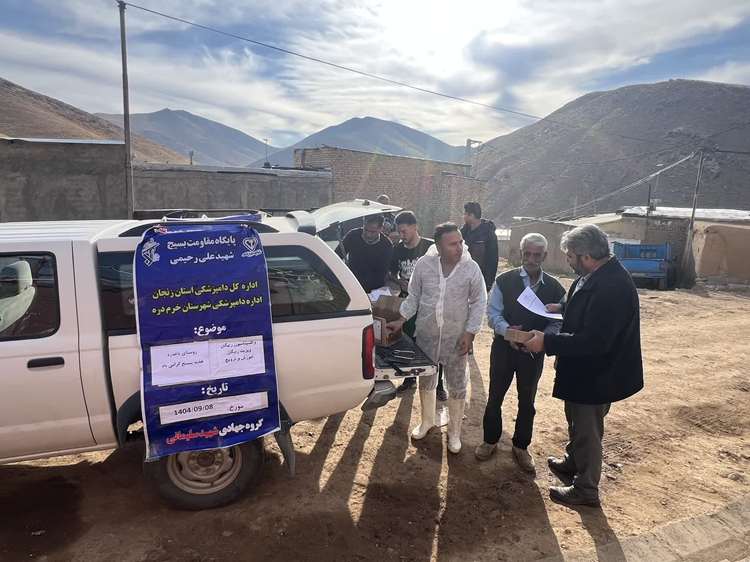 اردوی جهادی باغدره نمونه‌ای از خدمت‌رسانی بسیجی به دامداران بود