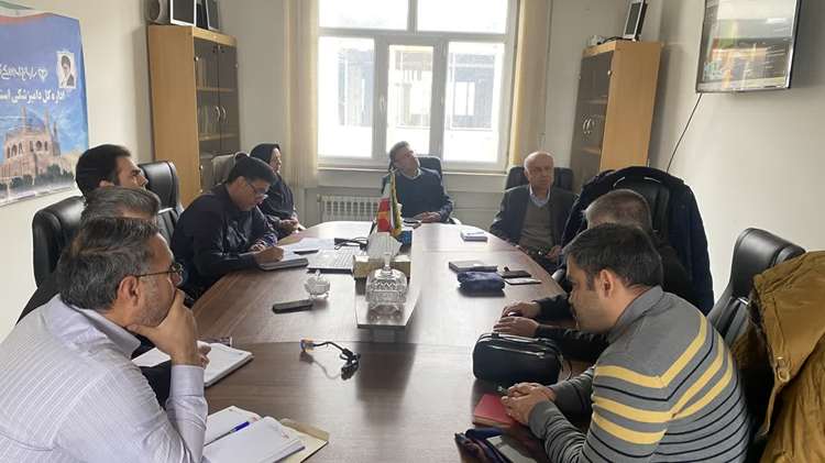 برگزاری جلسه وبیناری شورای مدیران سازمان دامپزشکی کشور در استان زنجان