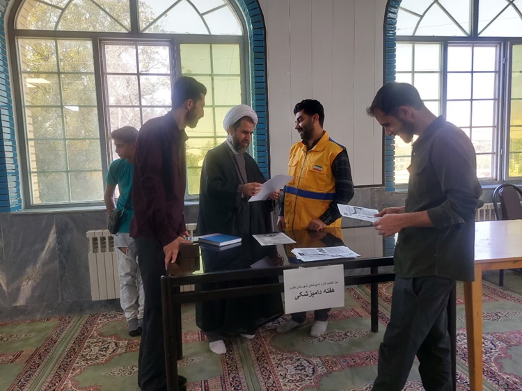 برگزاری میز خدمت دامپزشکی در شهرستان طارم