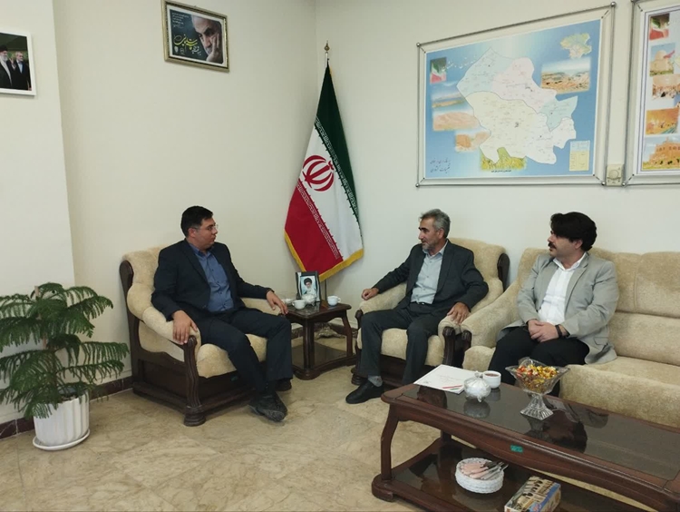 مراسم معارفه سرپرست جدید اداره دامپزشکی شهرستان ماه‌نشان برگزار شد