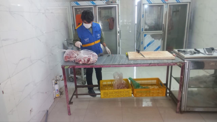 ضبط و معدوم‌سازی ۶ کیلو فرآورده خام غیرقابل مصرف در ماهنشان