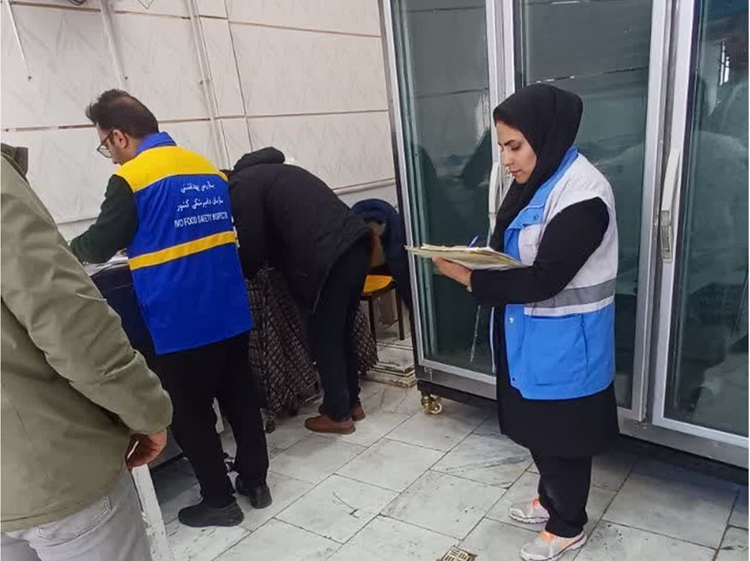 ضبط و معدوم‌سازی ۱۲ کیلوگرم فرآورده خام دامی غیربهداشتی در شهر سجاس