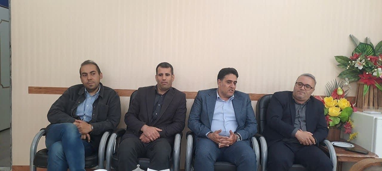 دیدار مدیرکل دامپزشکی استان زنجان با معاون فرماندار شهرستان خدابنده